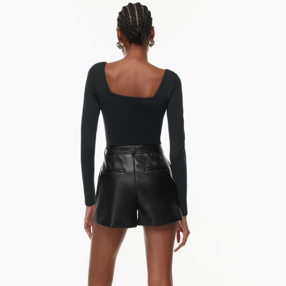 Aritzia Babaton Contour Squareneck Long Sleeve Bodysuit - Picture 3 of 13